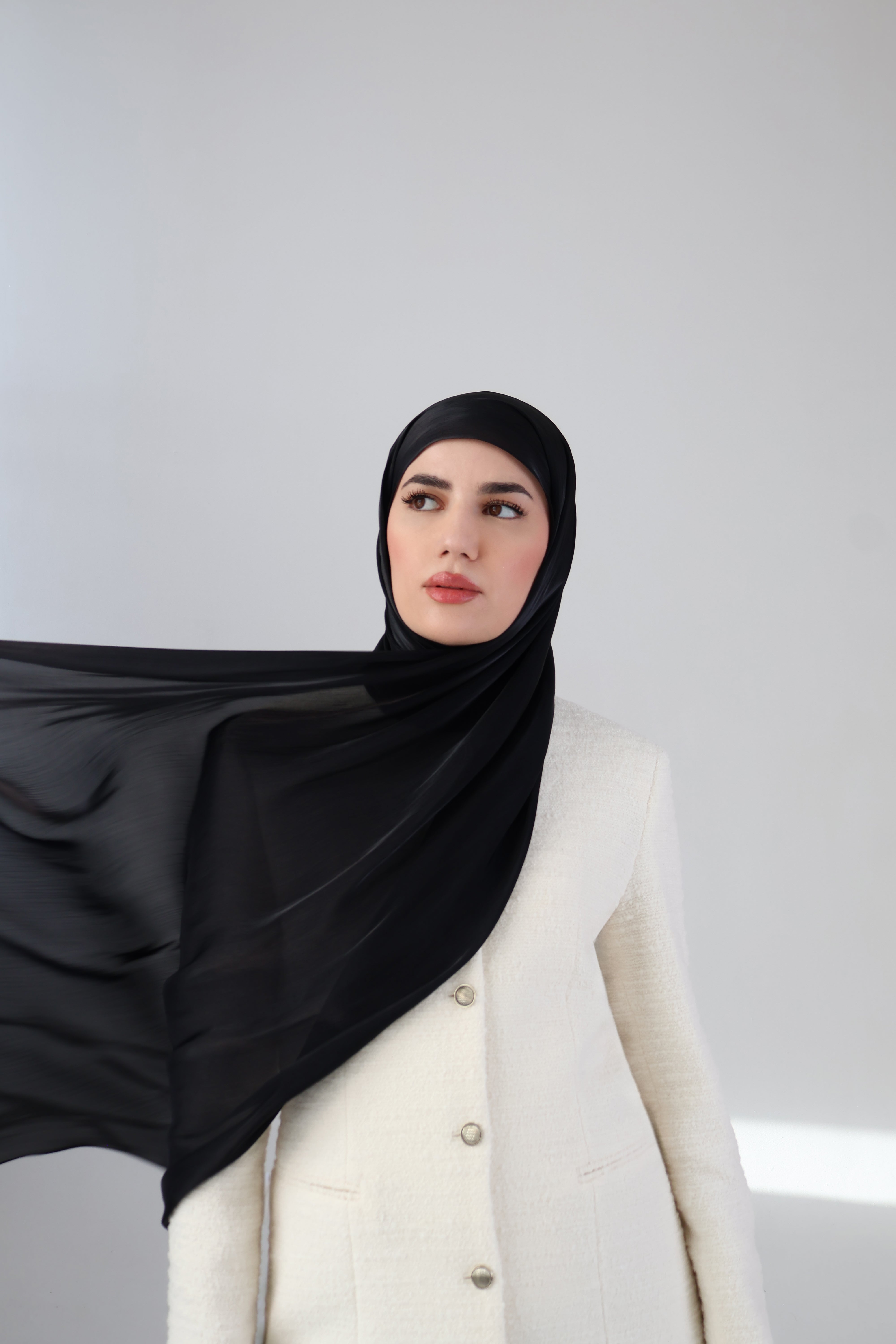 ONYX - Organza Hijab