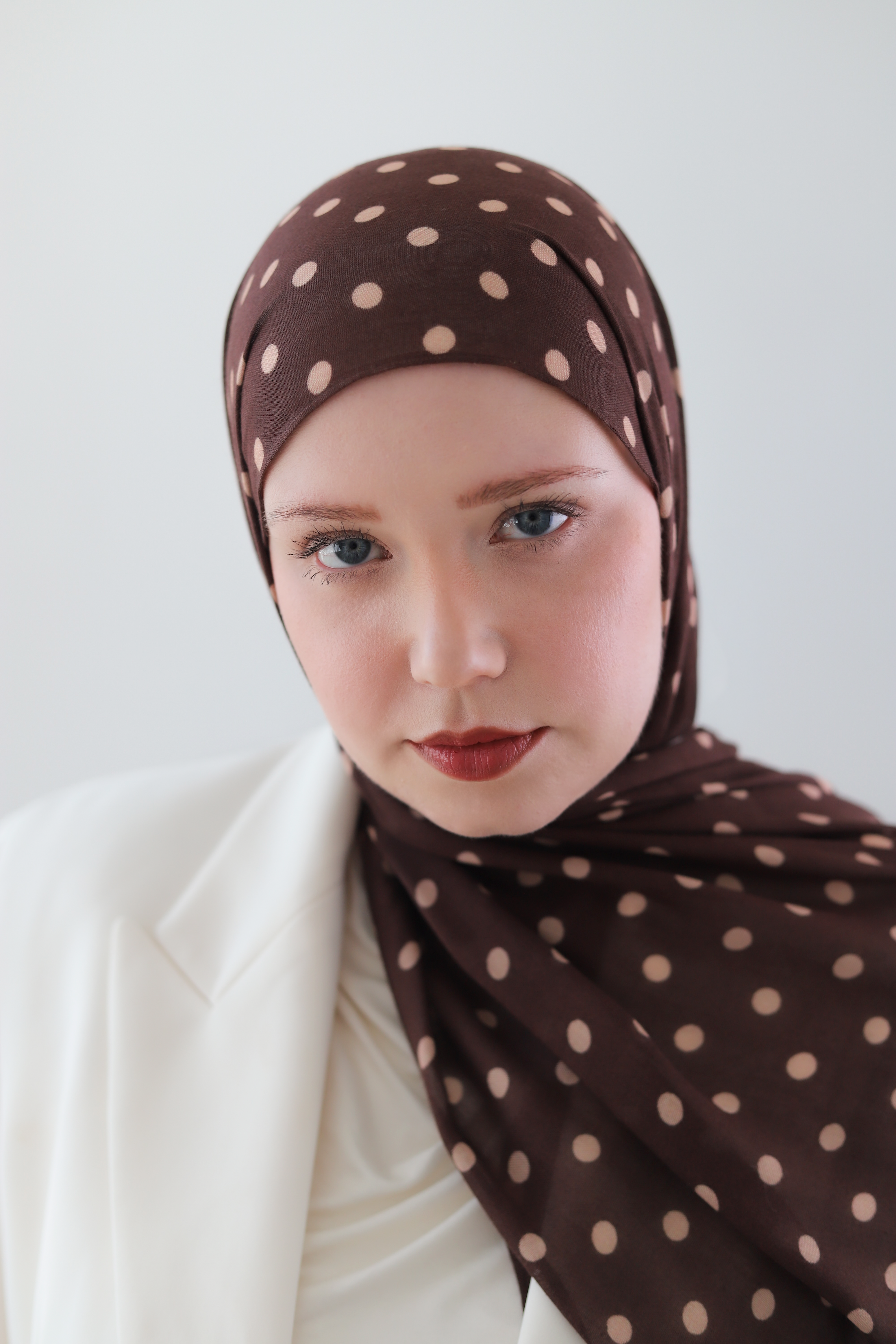 Polka Dot Modal - BROWN